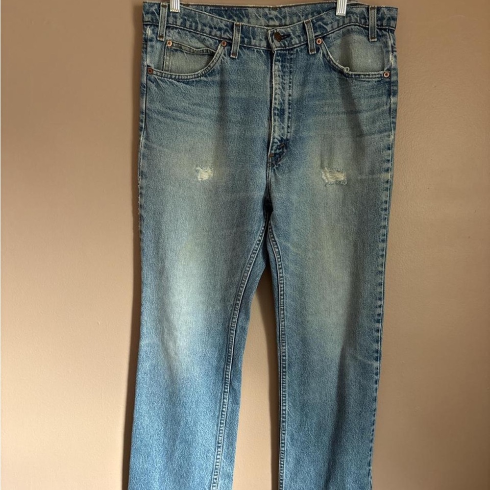 Vintage distressed Levi’s orange tab Jeans